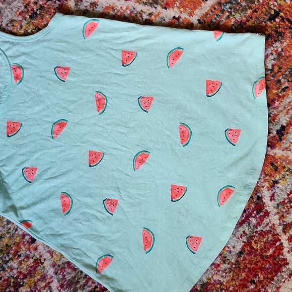 Justice watermelon print tank top - Picture 4 of 7